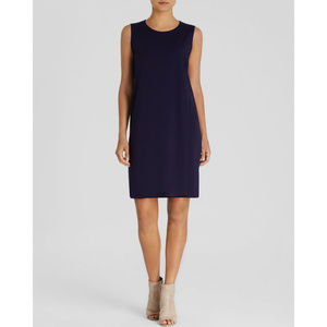 Eileen Fisher Sleeveless Navy Dress